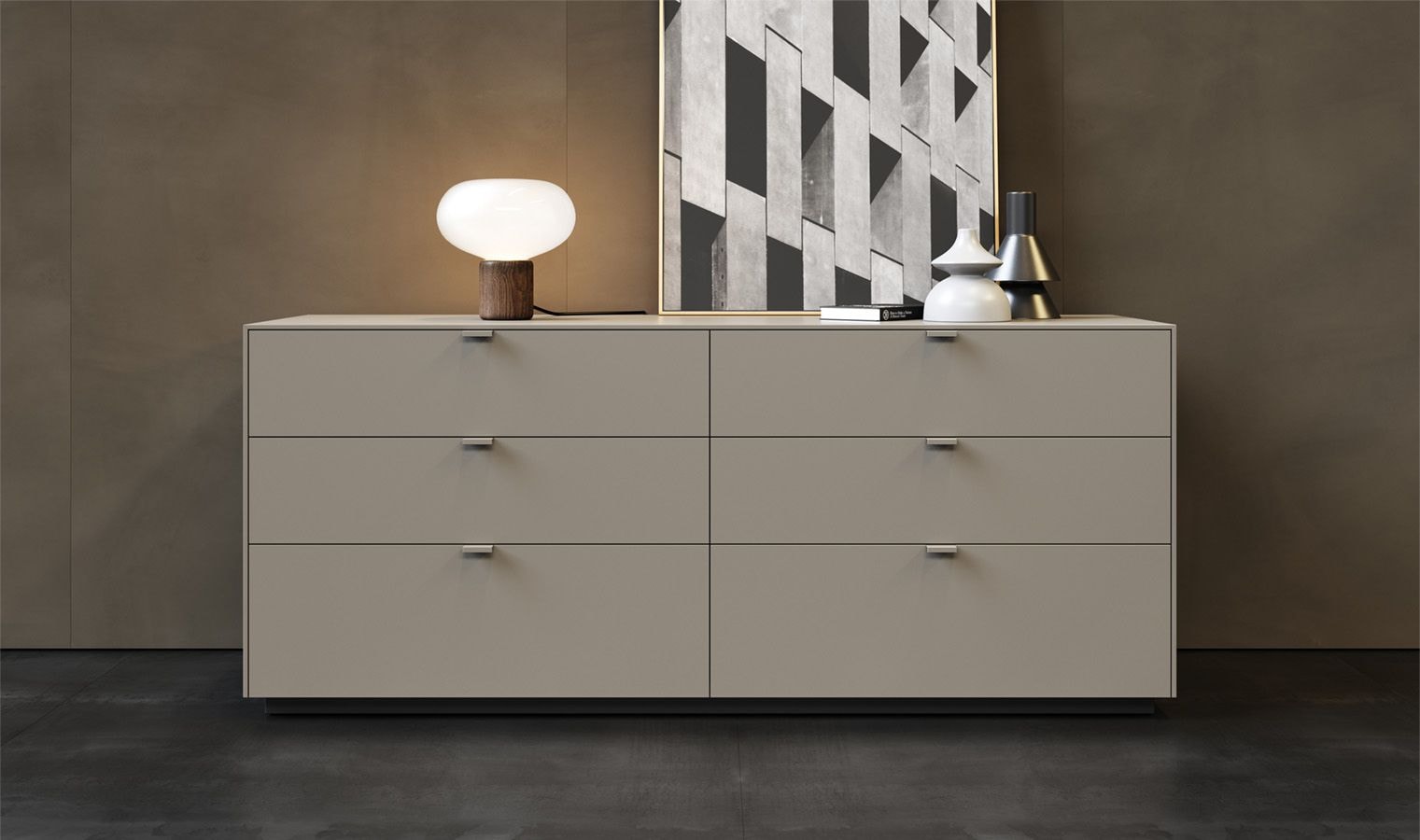 Сучасний комод Folio DH у спальні