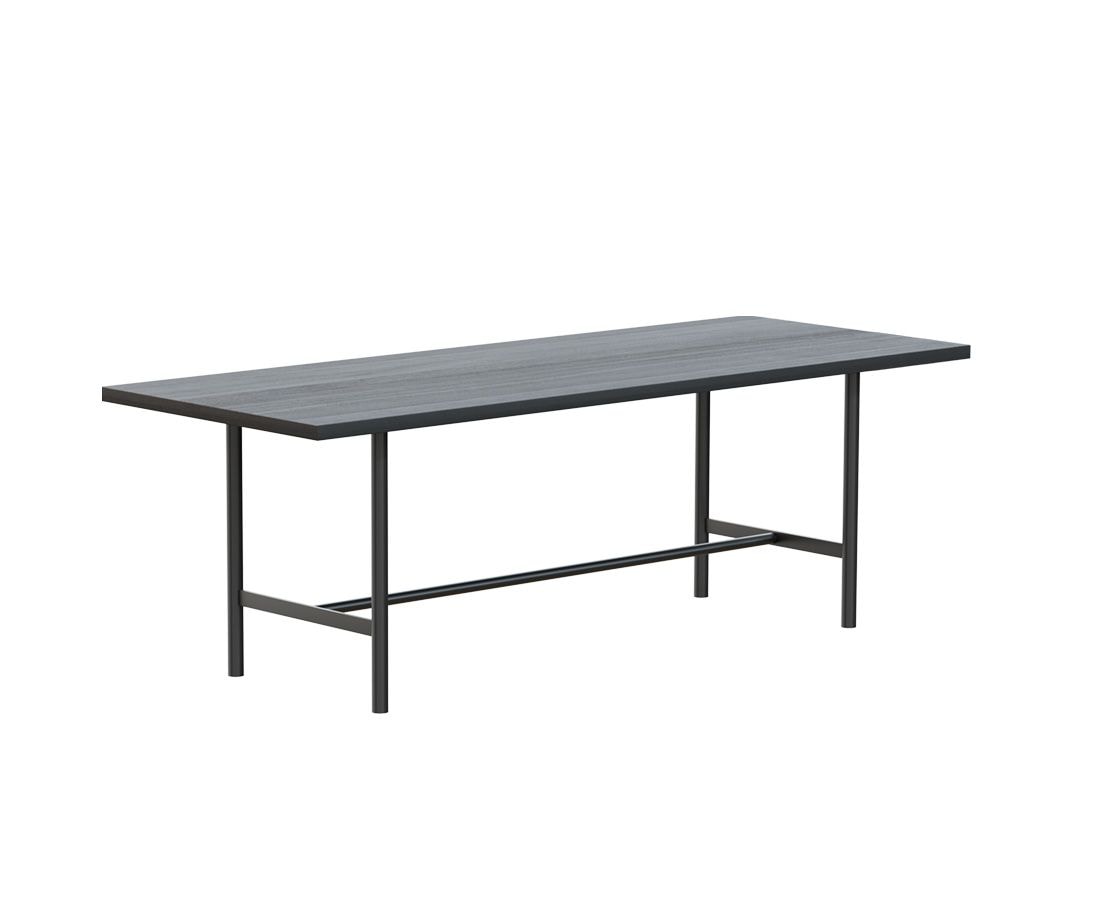 Стіл в чорному кольорі з металу