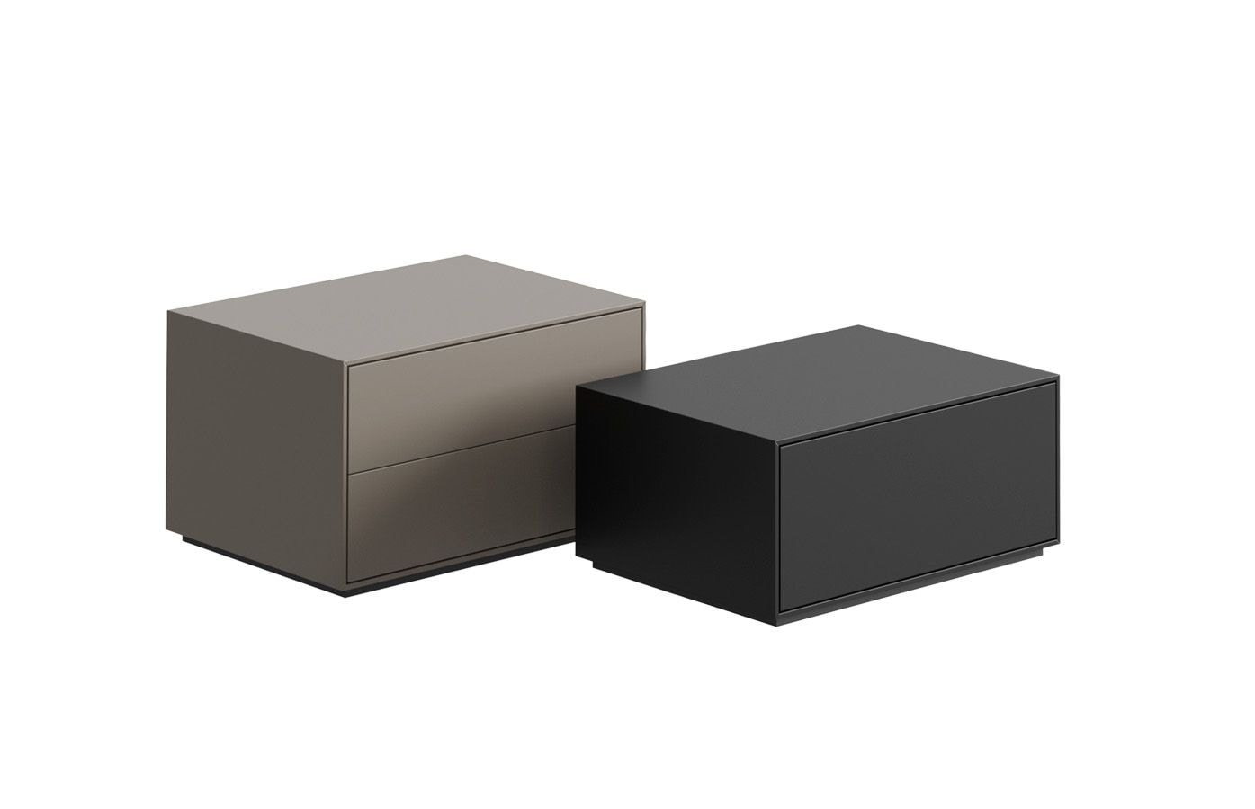 Дизайнерські Приліжкова тумба с висувними ящиками в шпоні