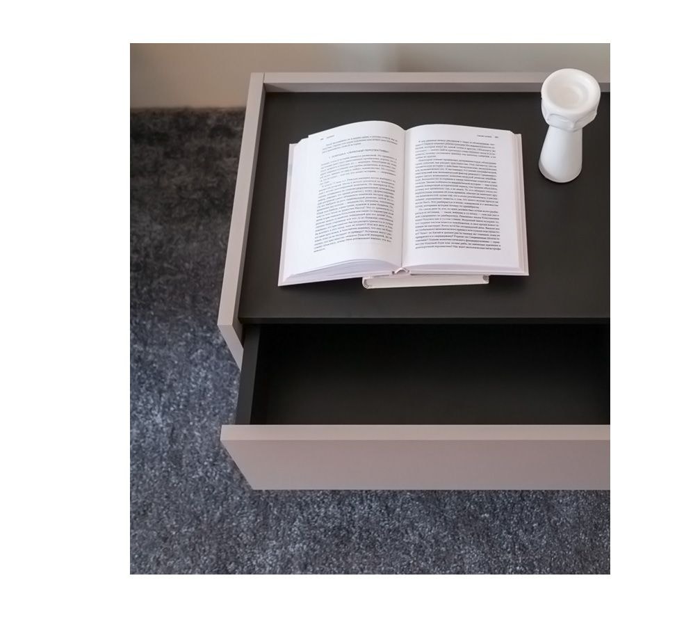 Тумбочка з висувним ящиком в стилі мінімалізм Тумбочка з висувним ящиком в стилі мінімалізм