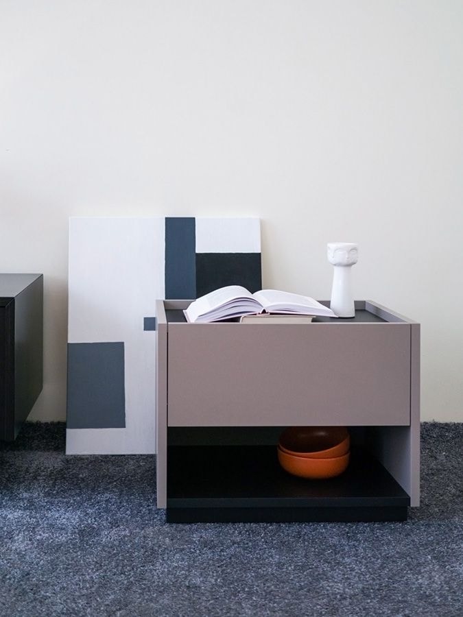 Тумба Edge NS без ручок з шухлядою в стилі мінімалізм Тумба Edge NS без ручок з шухлядою в стилі мінімалізм